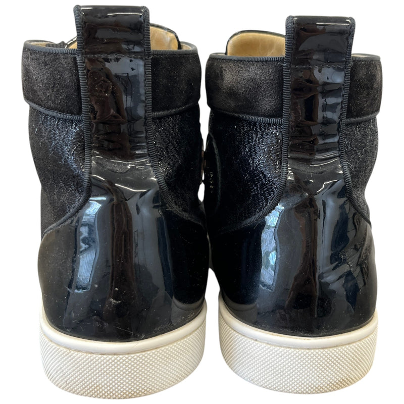 Men's Louis Orlato Flat High Trainers Black Size EU 43 / UK 9