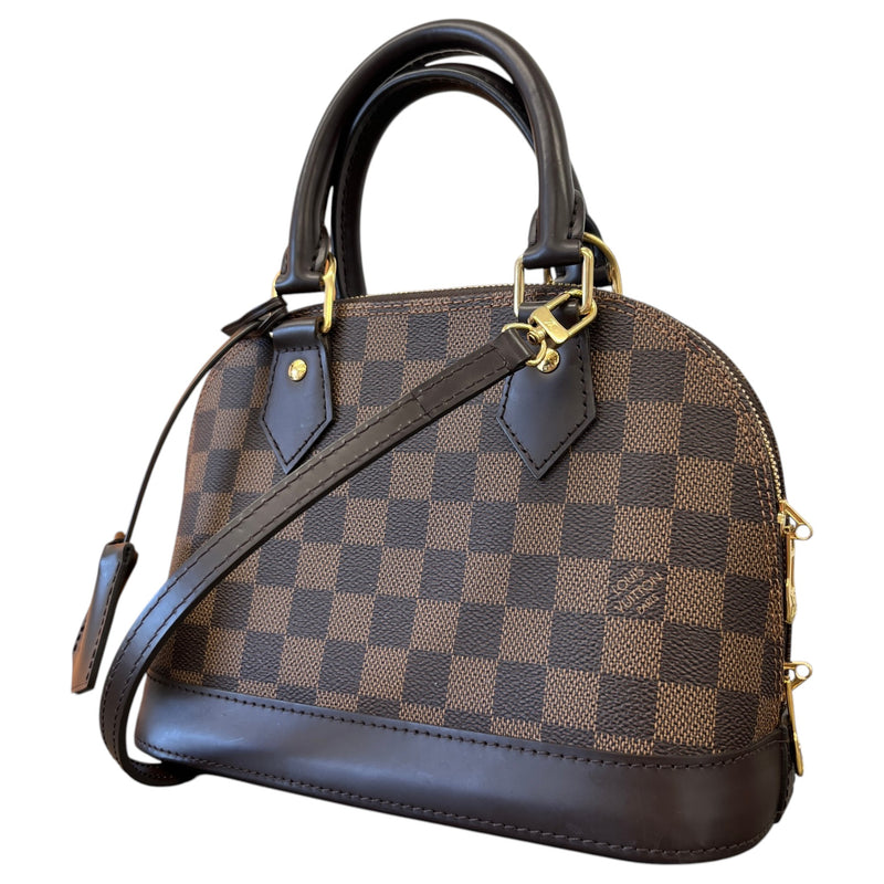 Women's Damier Ebene Alma BB Handbag Brown