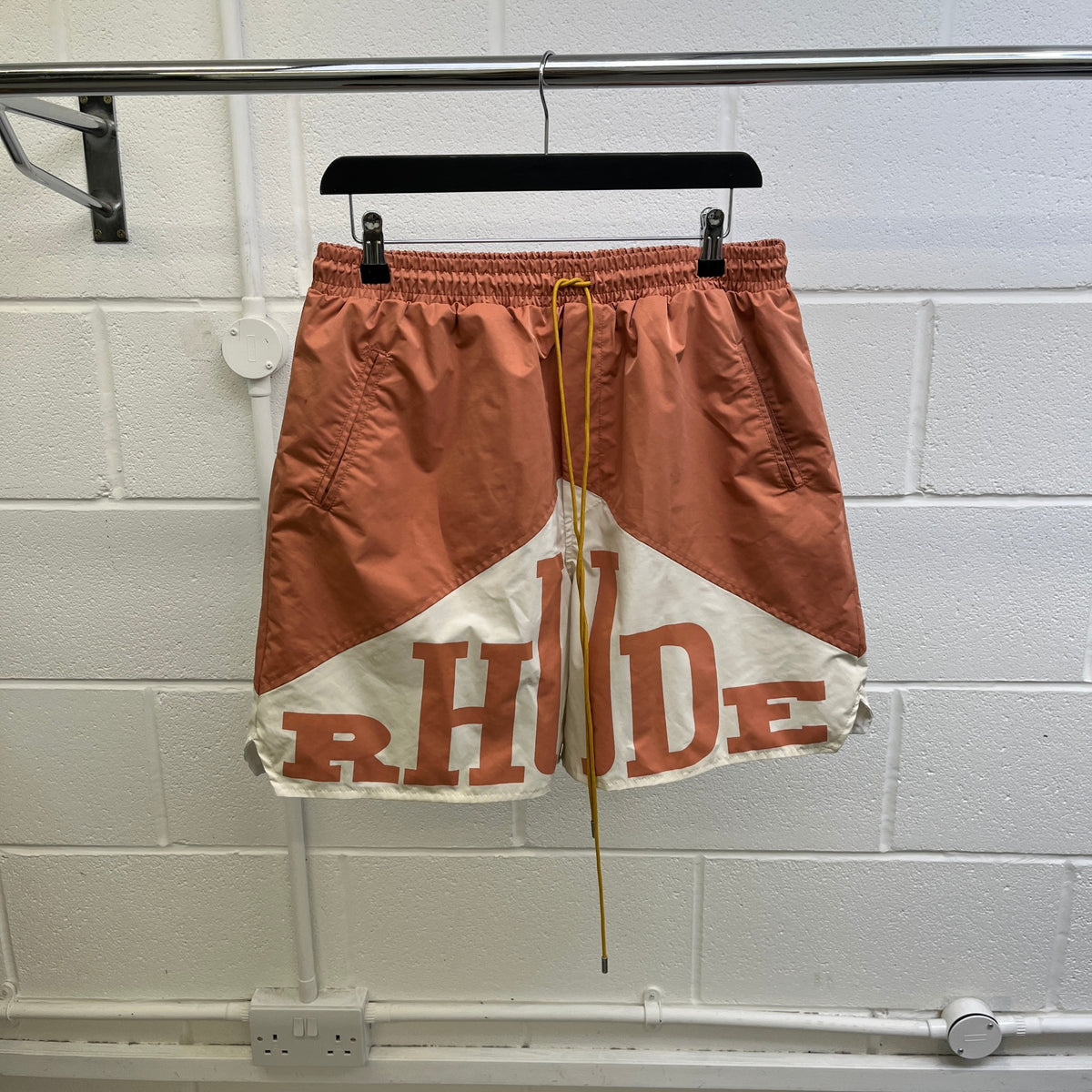 Men's Yachting Swim Shorts Orange Size L / W34 - Photo 7
