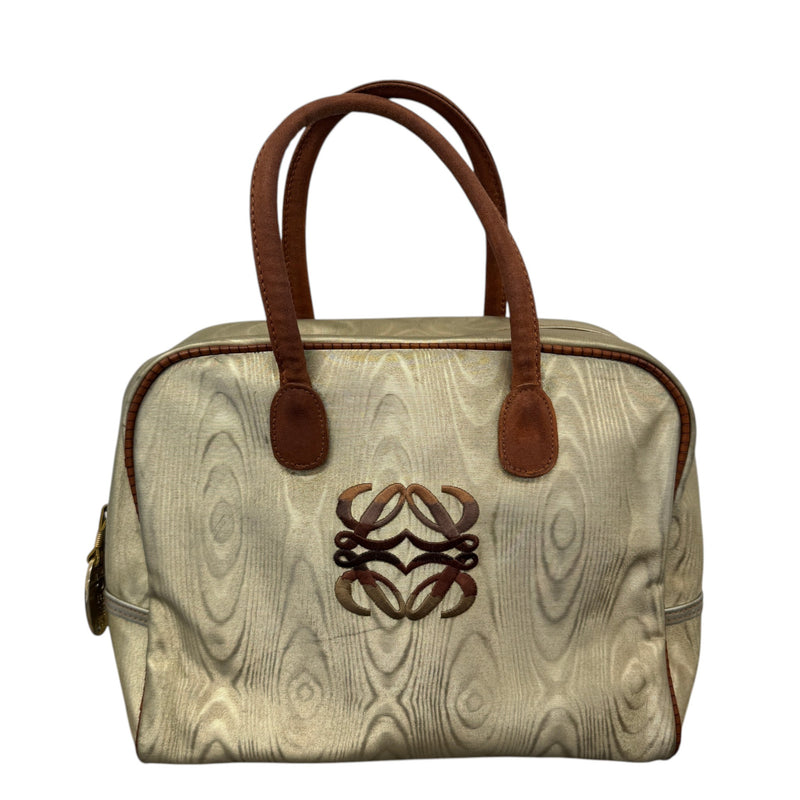 Women's Vintage Anagram Boston Handbag Gold