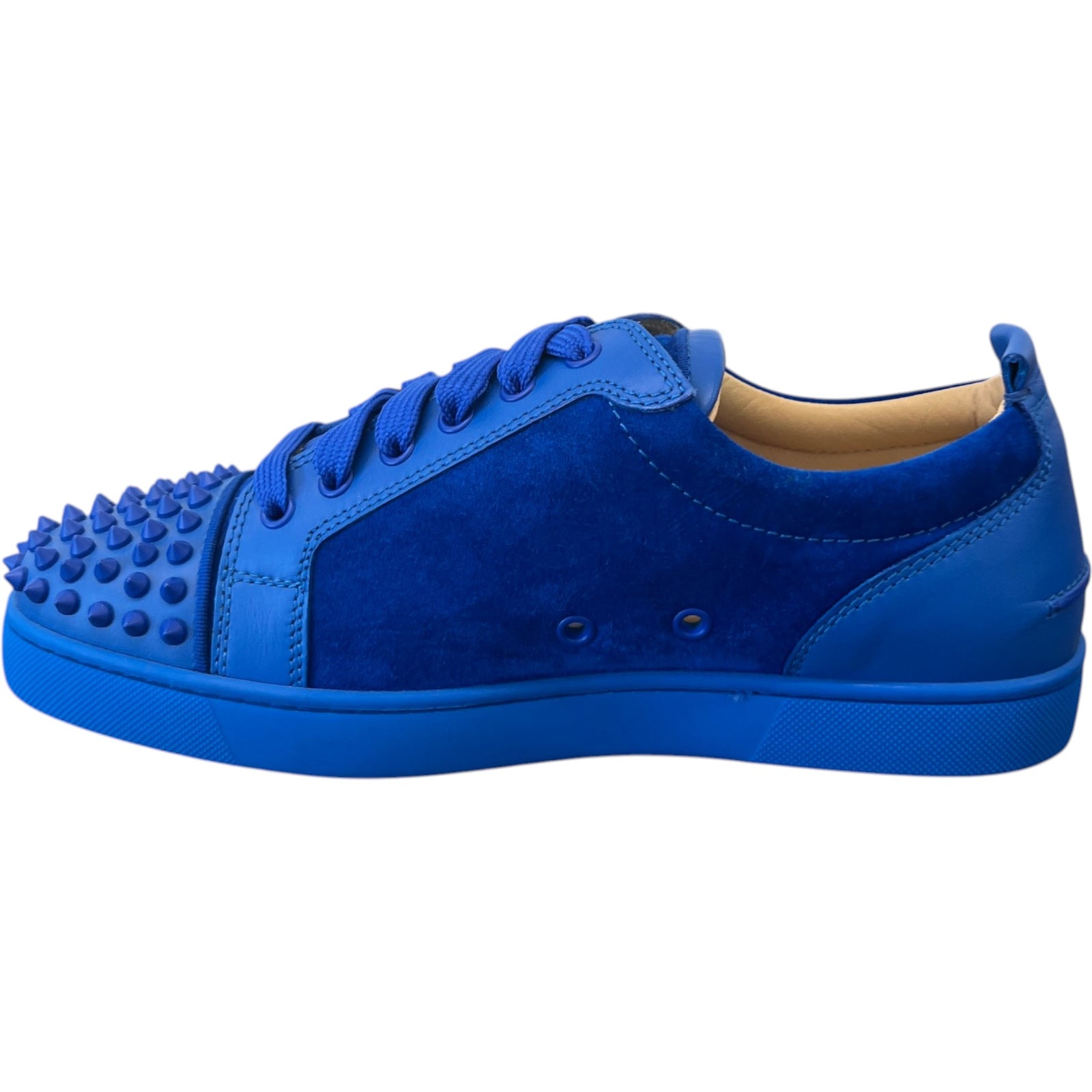 Men's Junior Spikes Low Trainers Blue Size UK 7 / EU 41 - Photo 3