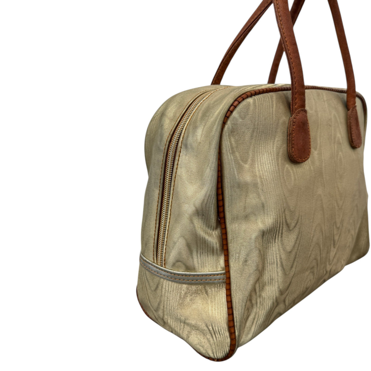 Women's Vintage Anagram Boston Handbag Gold - Photo 7