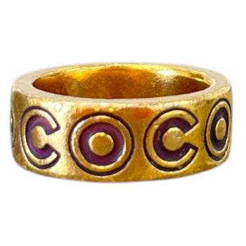 Women's COCO Ring Gold Size L