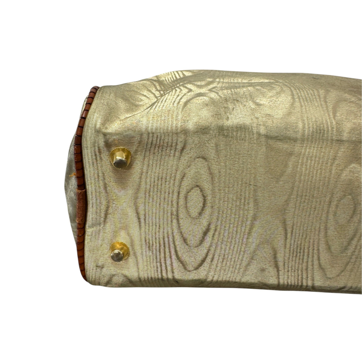 Women's Vintage Anagram Boston Handbag Gold - Photo 8