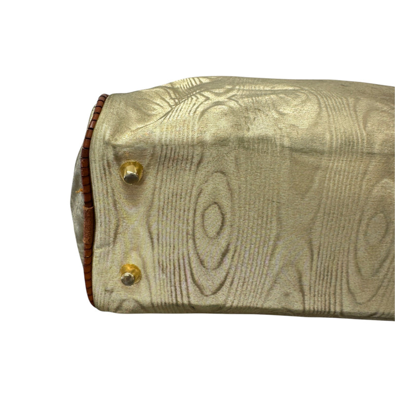 Women's Vintage Anagram Boston Handbag Gold