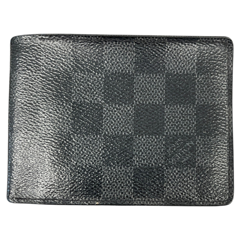 Men's Damier Graphite Slender Wallet Black