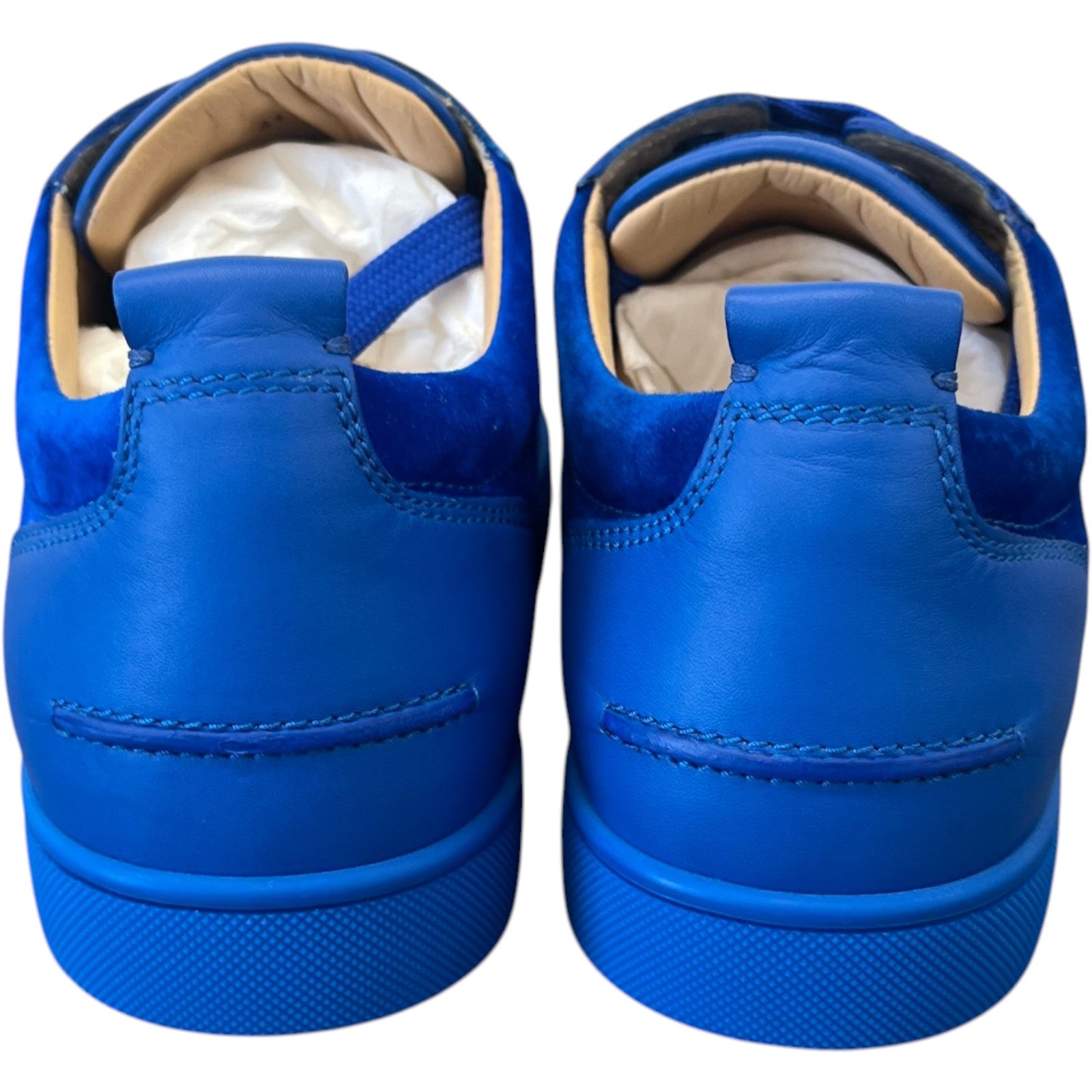Men's Junior Spikes Low Trainers Blue Size UK 7 / EU 41 - Photo 7