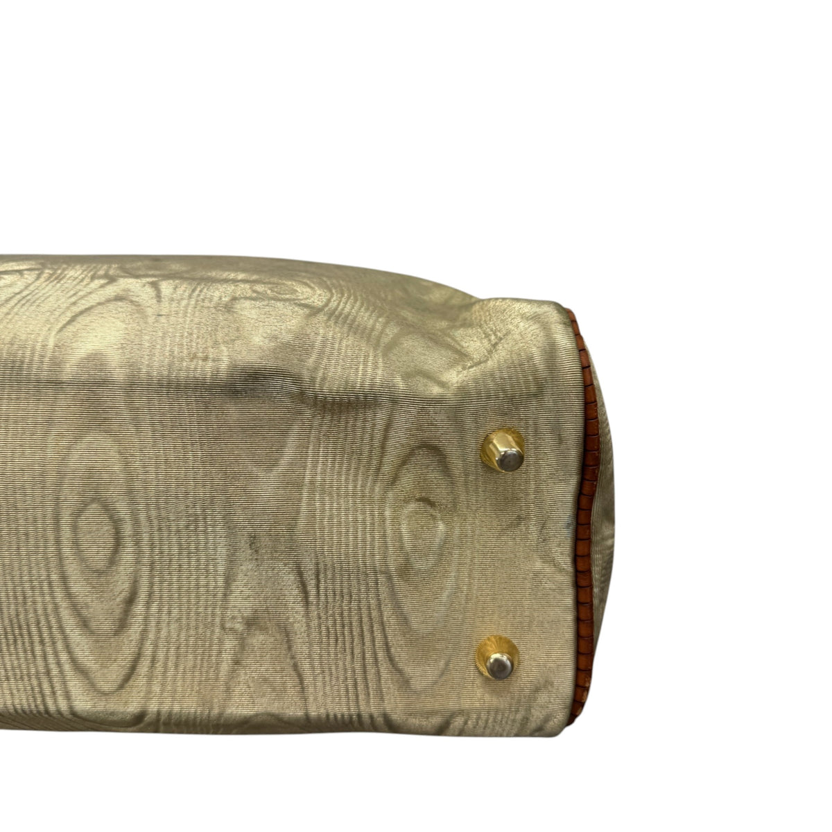 Women's Vintage Anagram Boston Handbag Gold - Photo 9