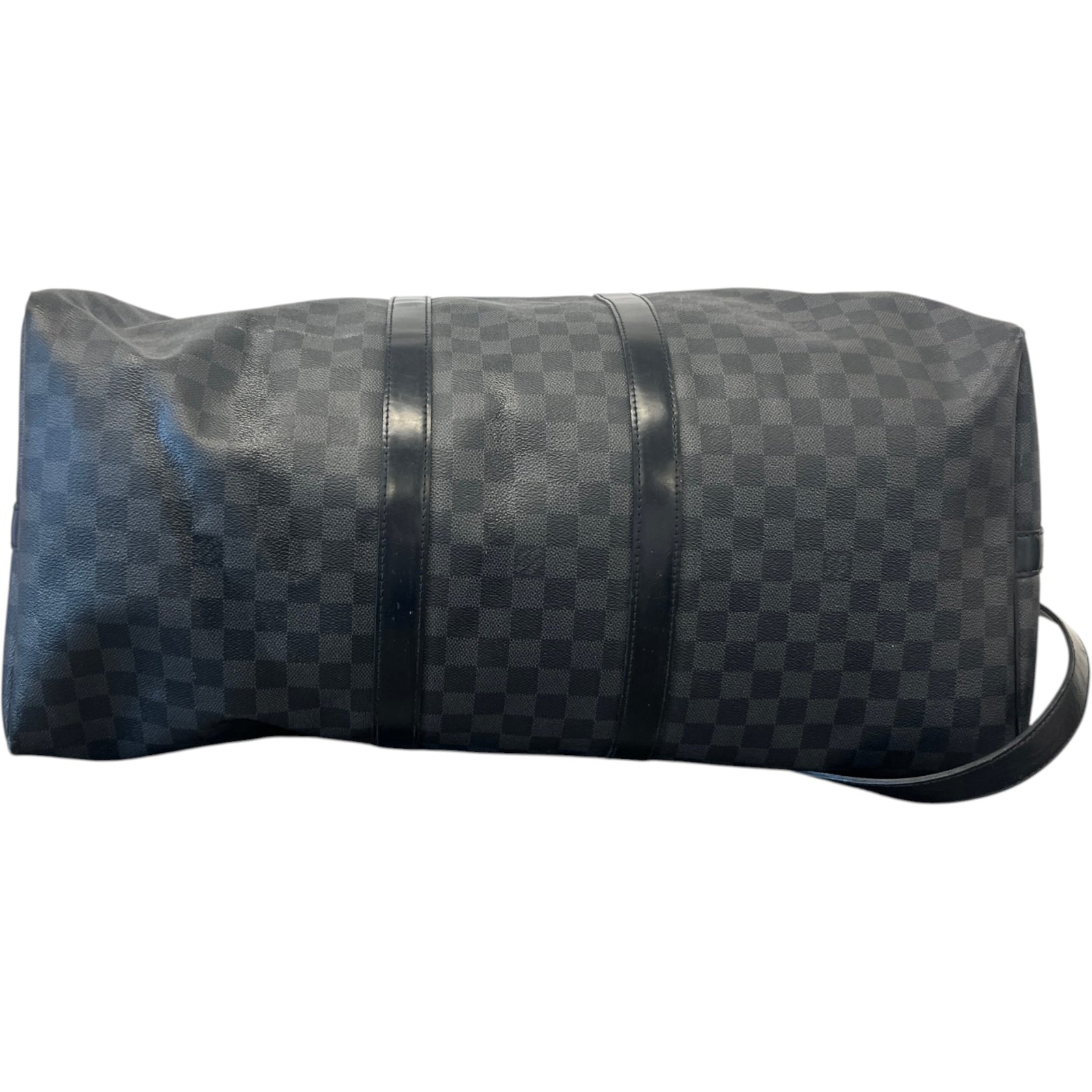 Men's Damier Graphite Keepall 55 Bandoulière Bag Black - Photo 11