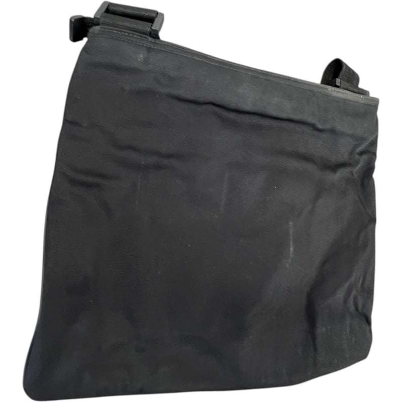 Men's Interlocking G Web Crossbody Bag Black