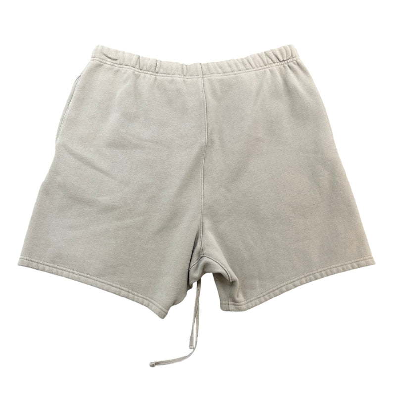 Men's Logo Print Shorts Beige Size L / W34
