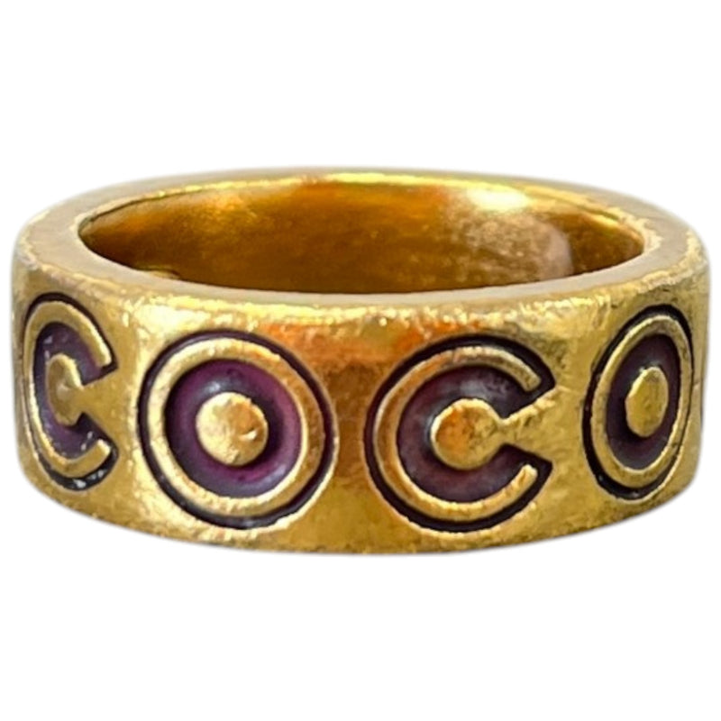 Women's COCO Ring Gold Size L