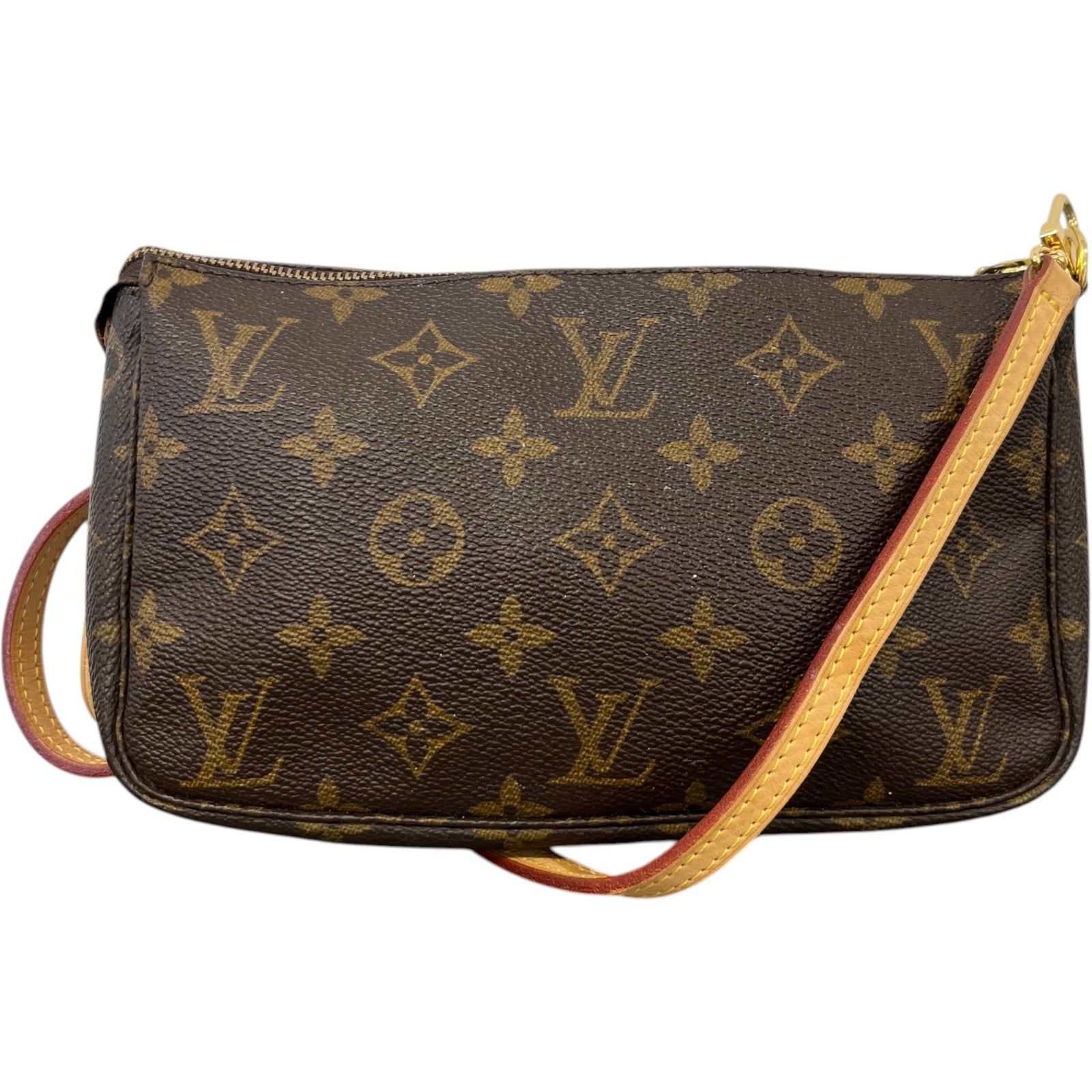 Women's Monogram Pochette Accessories Bag Brown - Photo 1