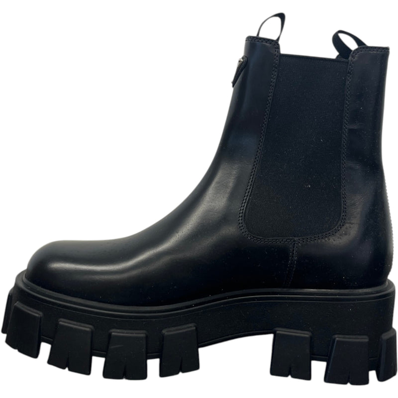 Women's Monolith Brush Chelsea Boots Black Size UK 4.5 / EU 37.5