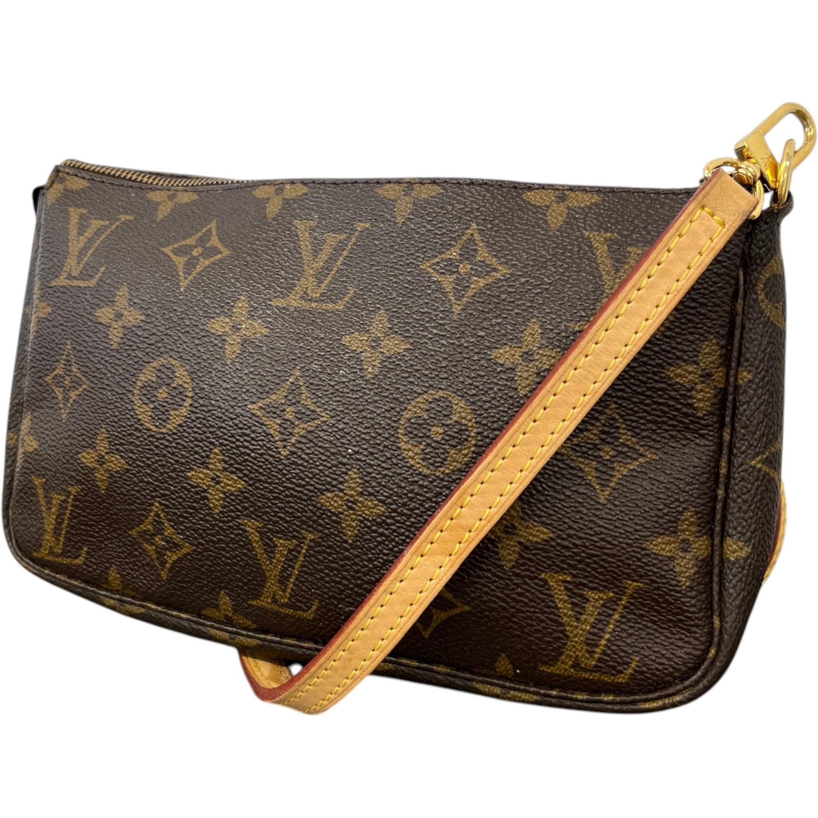 Women's Monogram Pochette Accessories Bag Brown - Photo 5
