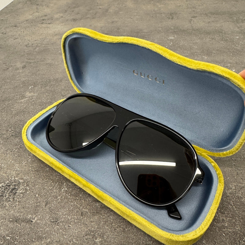 Men's Gg0829Sa Sunglasses Black