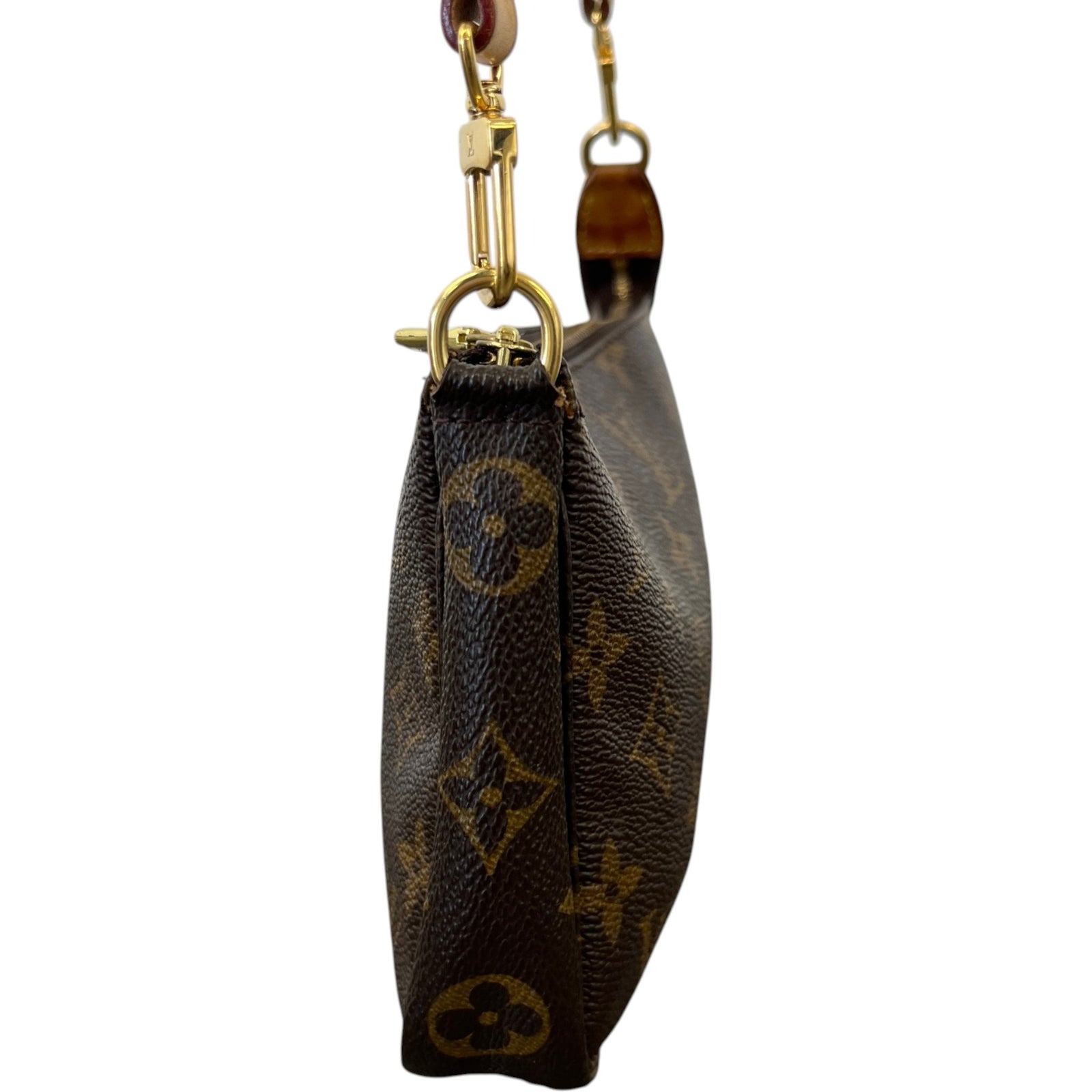 Women's Monogram Pochette Accessories Bag Brown - Photo 6