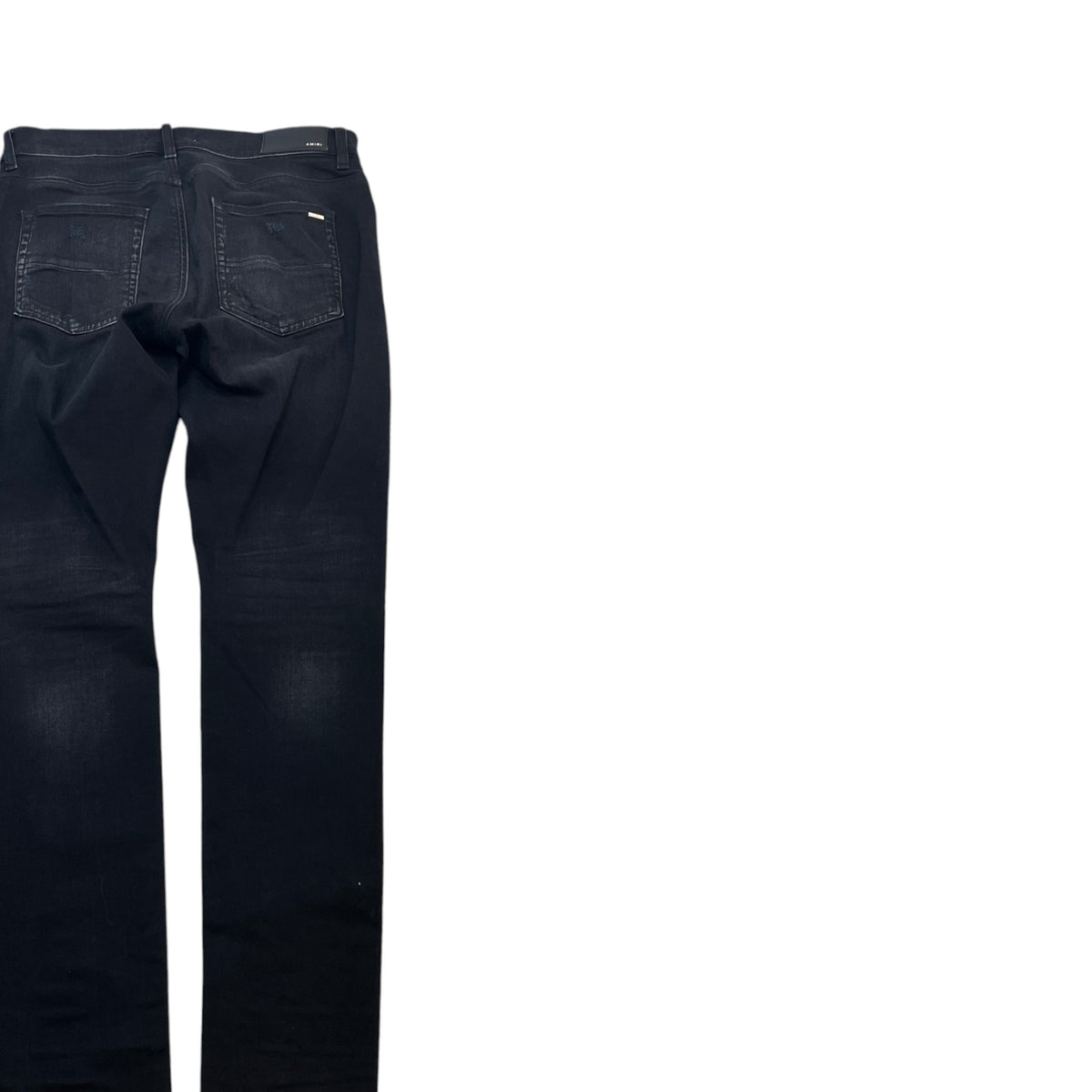 Men's MX1 Distressed Bandana Jeans Black Size W33 - Photo 4