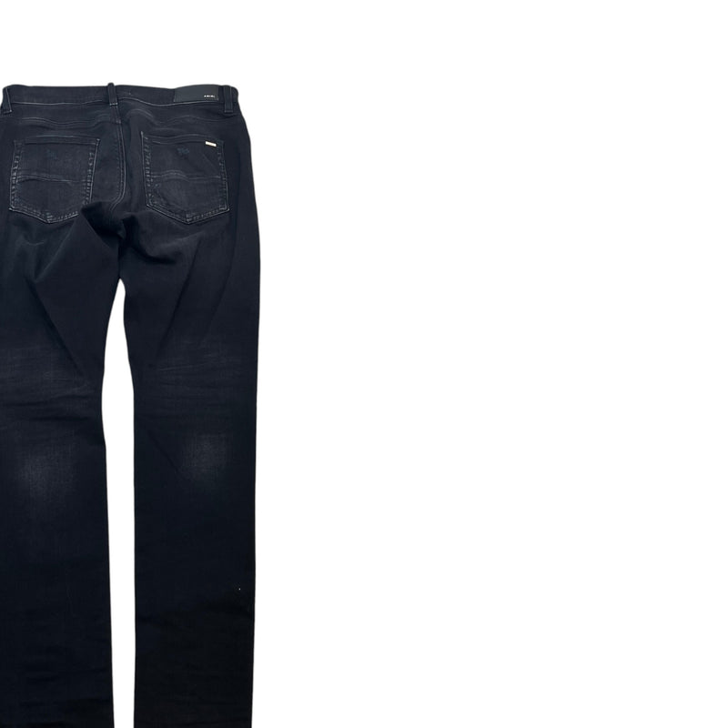 Men's MX1 Distressed Bandana Jeans Black Size W33