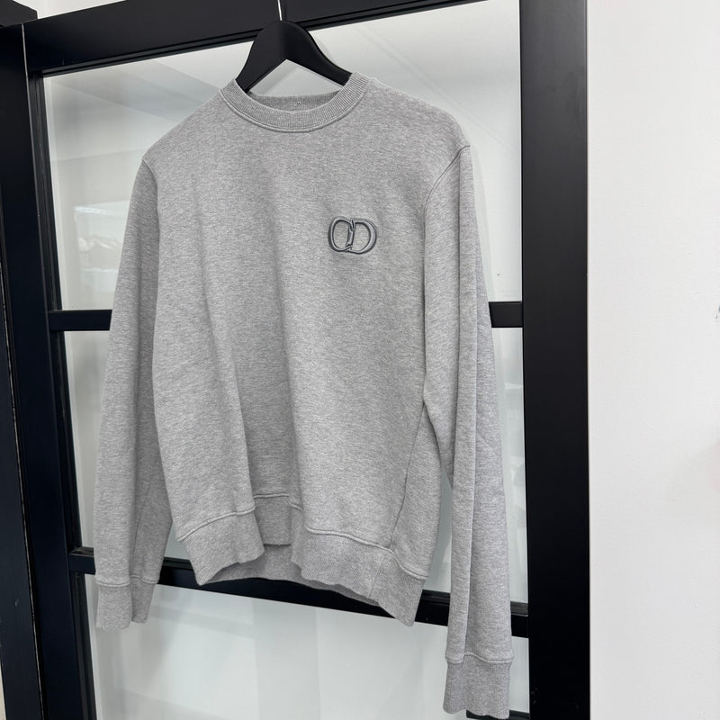 Men's CD Icon Sweatshirt Grey Size S