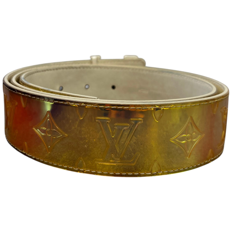 Men's X Virgil Abloh Prisim Monogram Belt Multi-Coloured Size Waist 32"