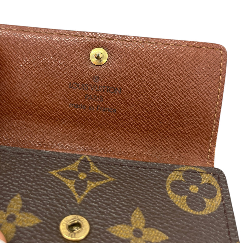 Women's Monogram Key Case Wallet Brown