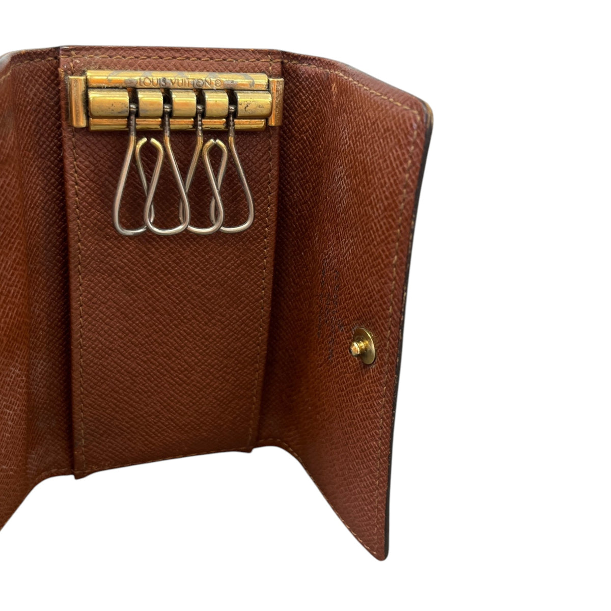 Women's Monogram Key Case Wallet Brown - Photo 10