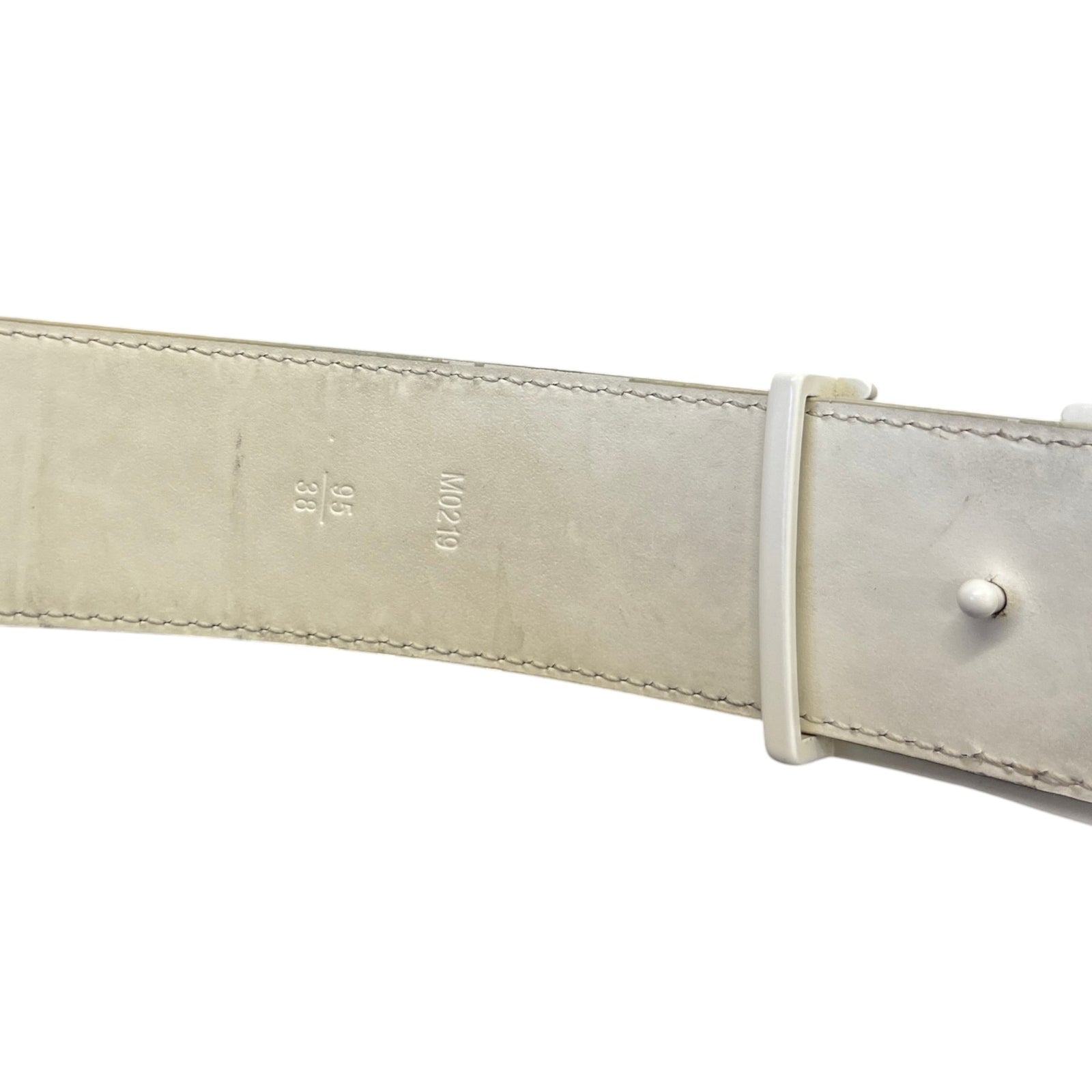 Men's X Virgil Abloh Prisim Monogram Belt Multi-Coloured Size Waist 32" - Photo 6