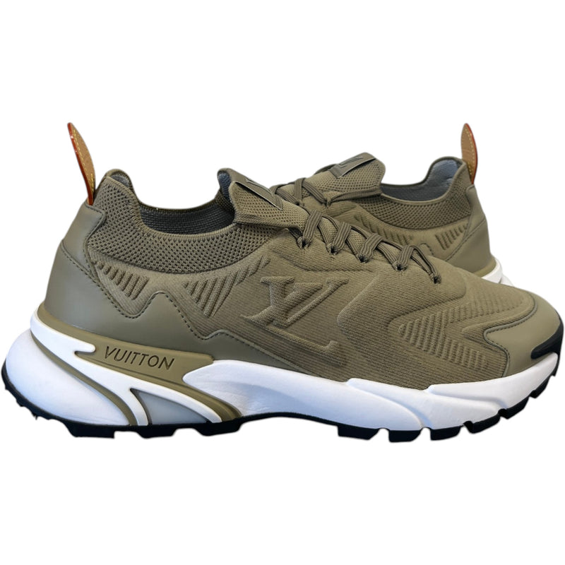 Men's LV Tatic Knit Low Trainers Khaki Size UK 9 / EU 43