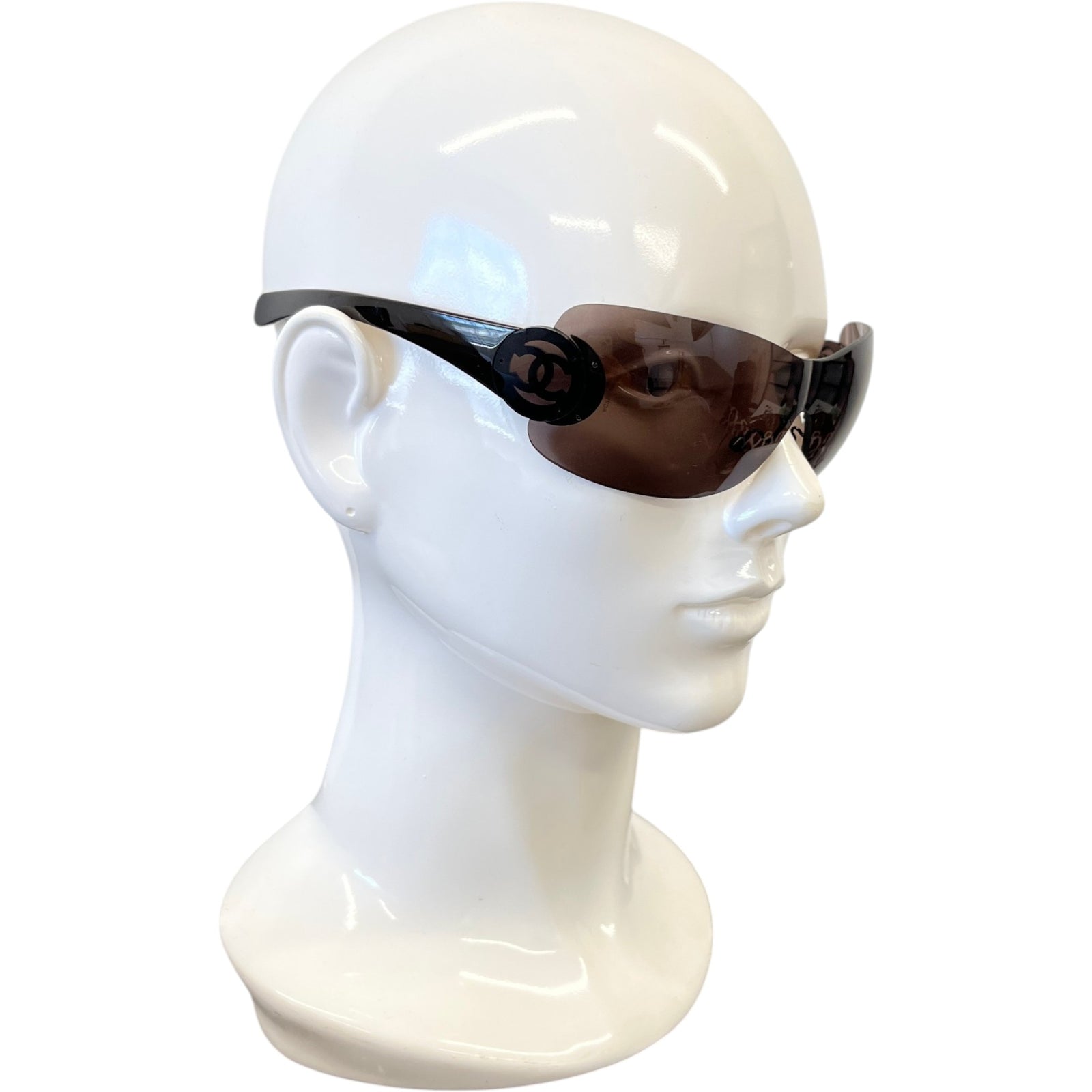 Women's Cc Logo Sunglasses Black - Photo 3