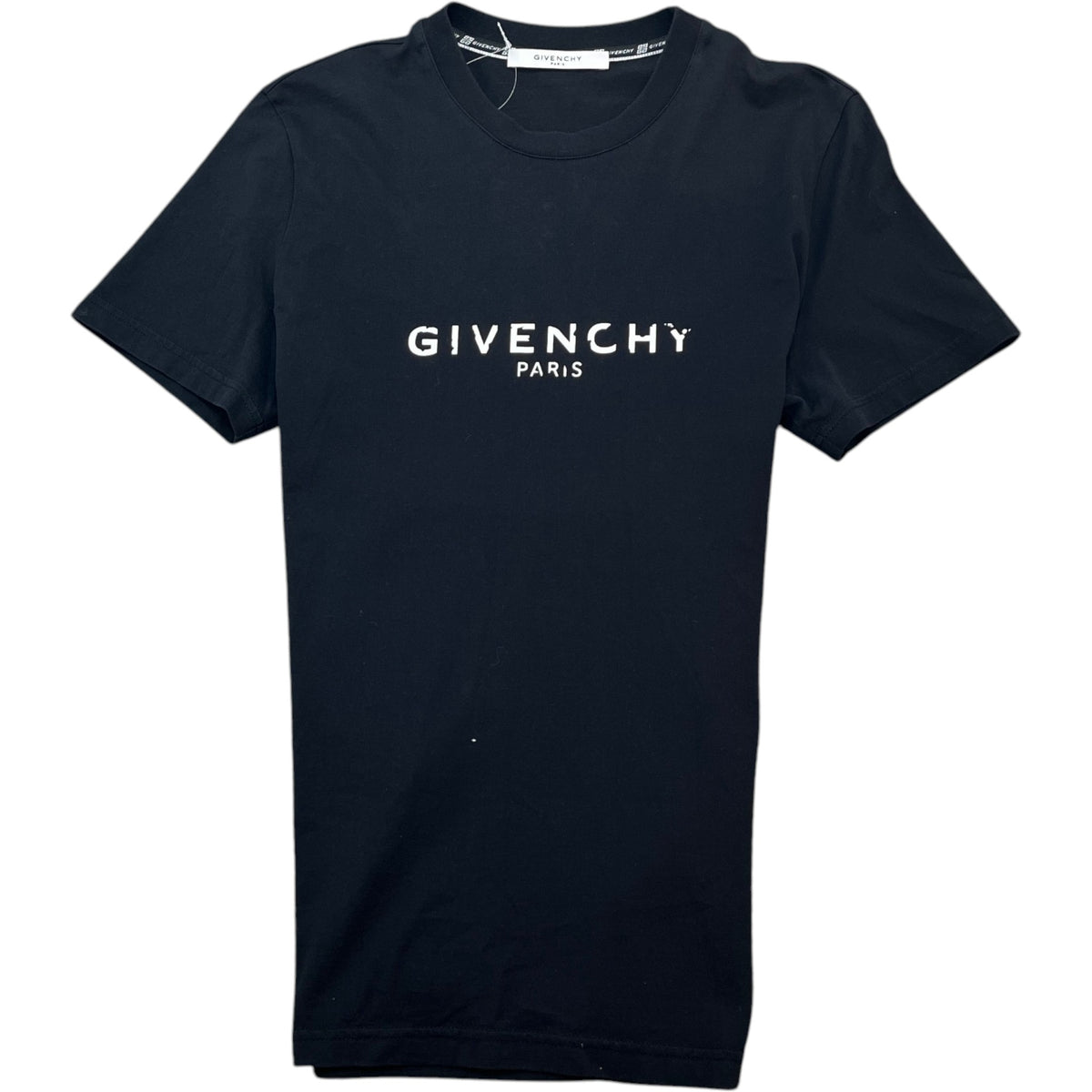 Men's Cracked Logo T-Shirt Black Size S - Photo 1