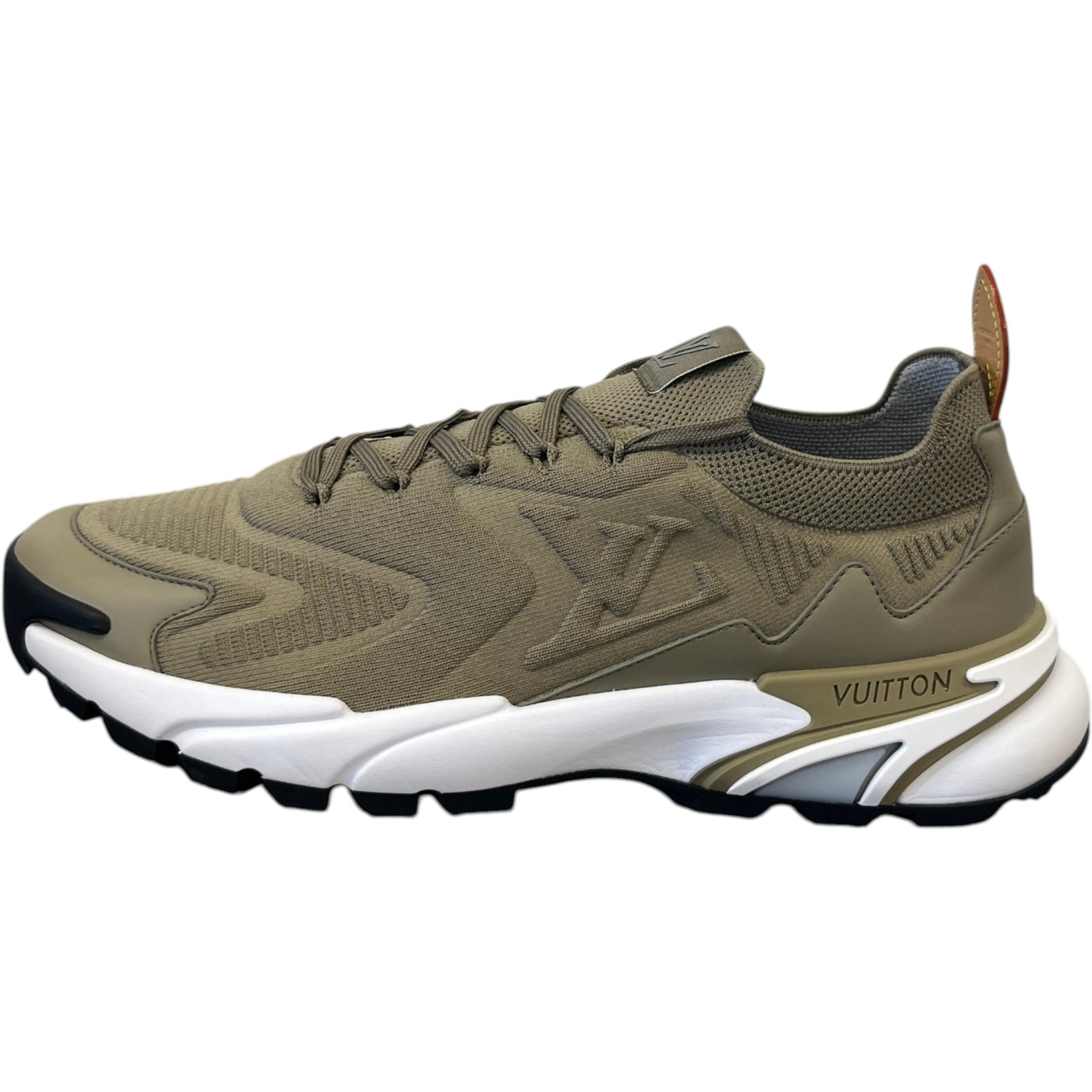 Men's LV Tatic Knit Low Trainers Khaki Size UK 9 / EU 43 - Photo 5