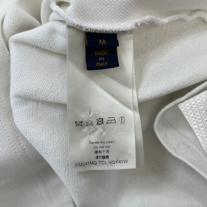 Men's Monogram Pocket T-Shirt White Size M