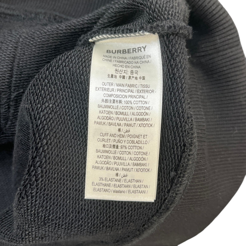 Women's Logo Print Hoodie Black Size M