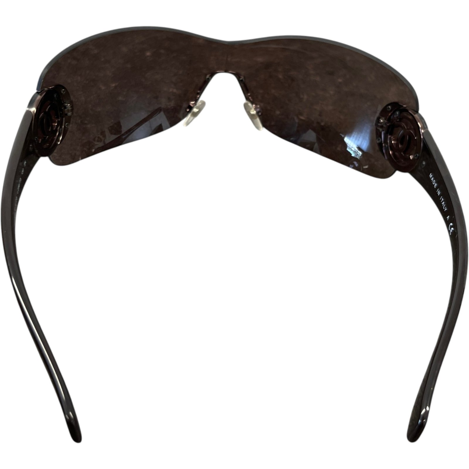 Women's Cc Logo Sunglasses Black - Photo 4