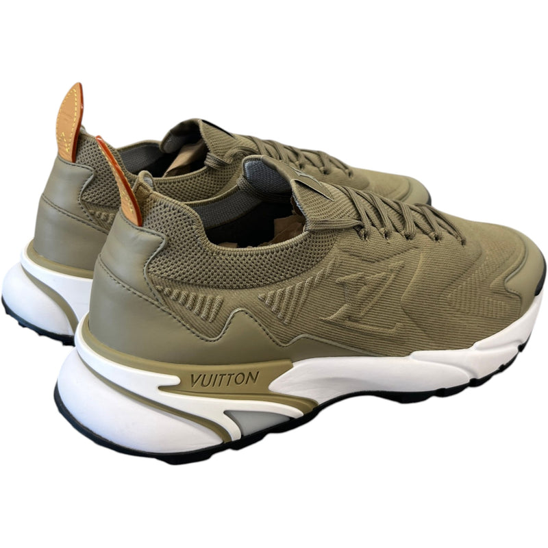 Men's LV Tatic Knit Low Trainers Khaki Size UK 9 / EU 43
