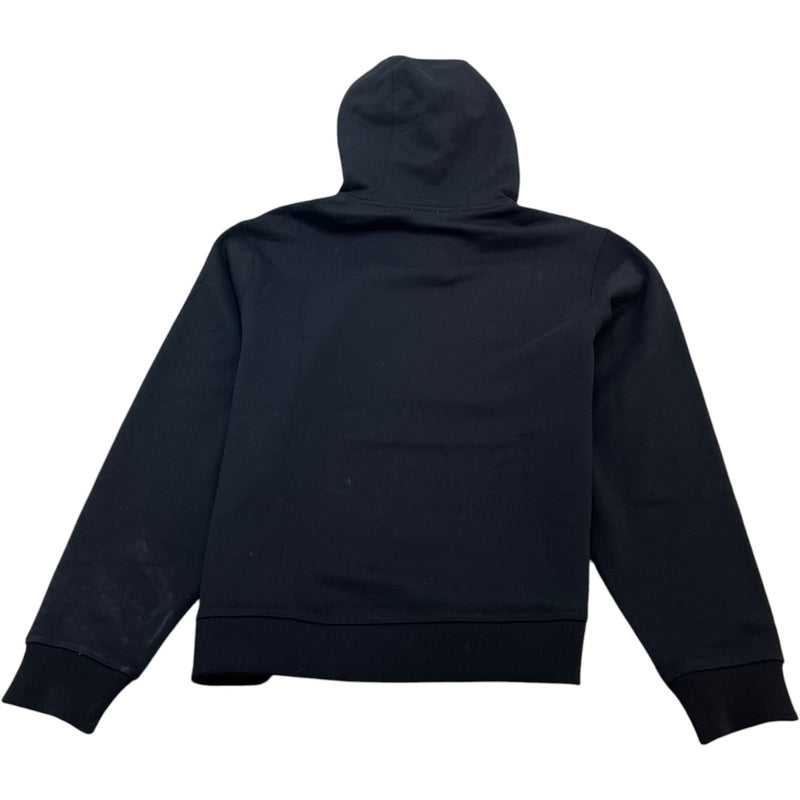 Women's Logo Print Hoodie Black Size L