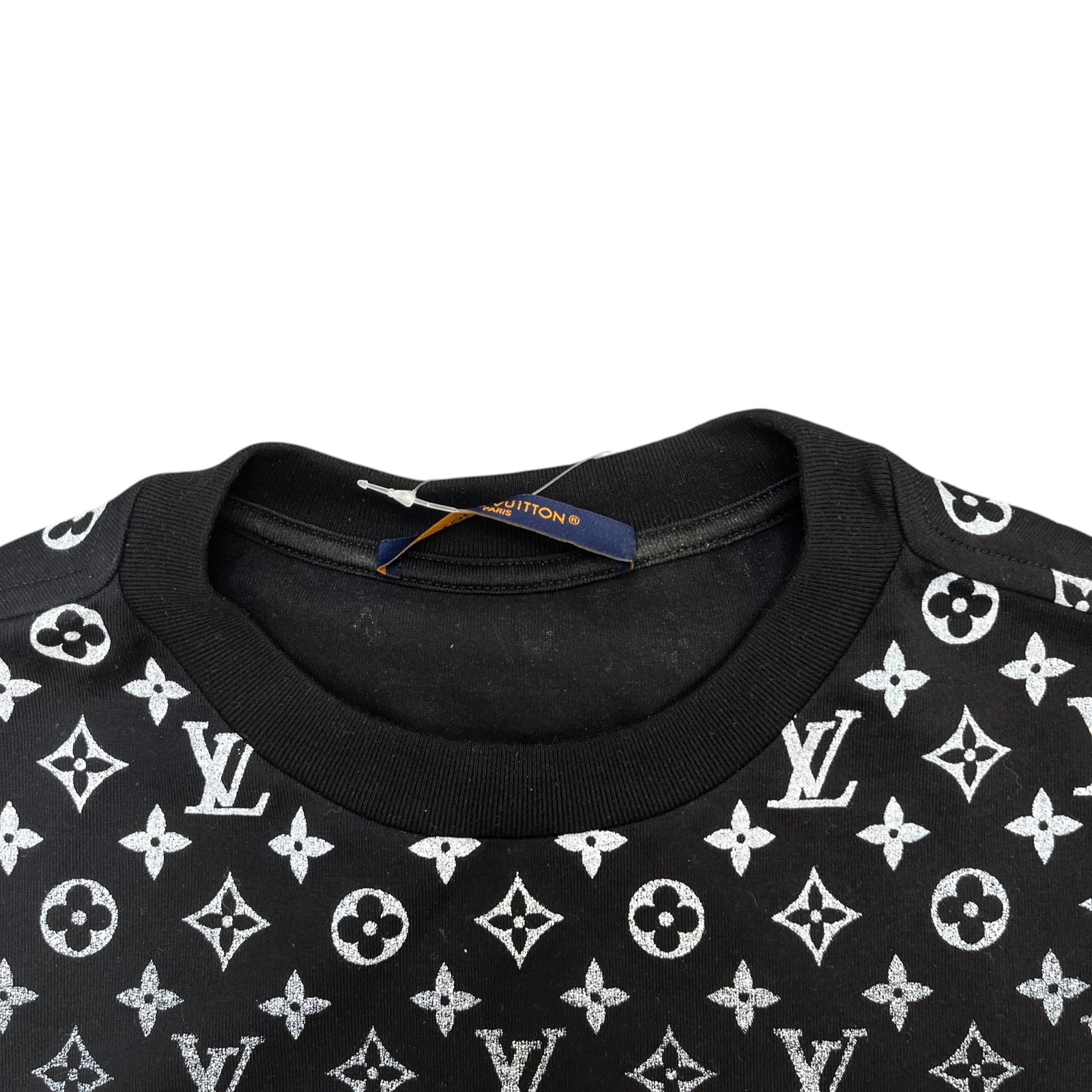 Men's Monogram Gradient T-Shirt Black Size XS - Photo 5