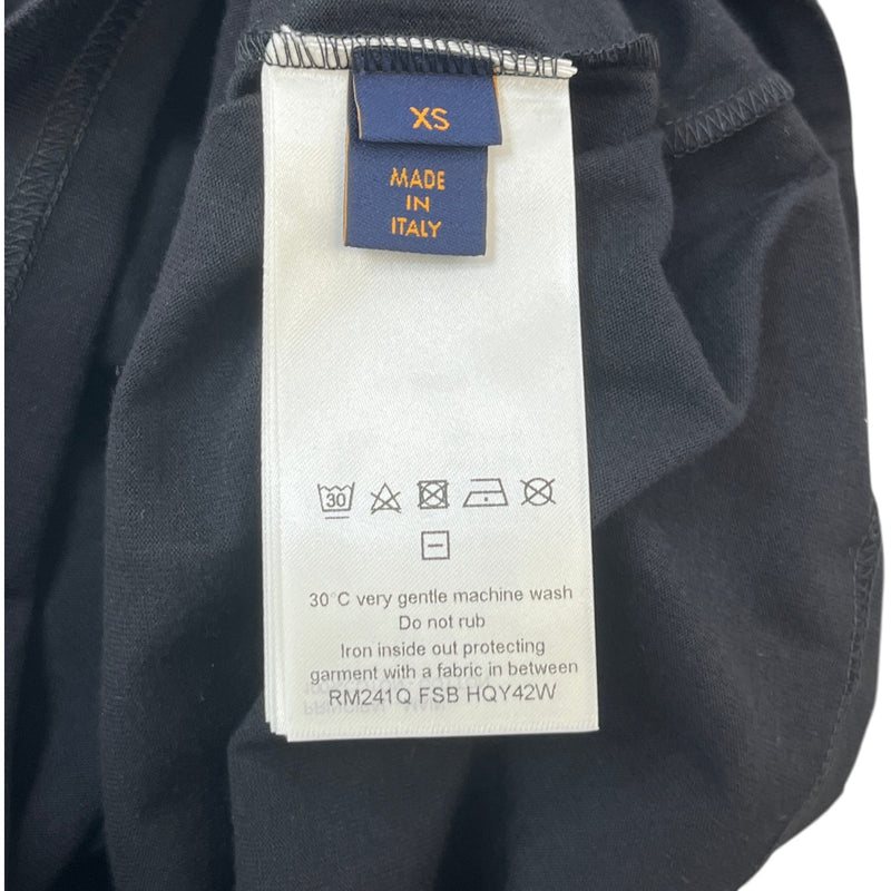 Men's Monogram Gradient T-Shirt Black Size XS