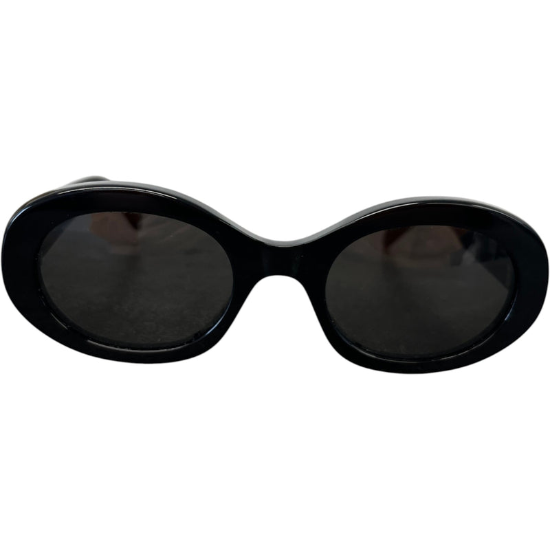 Women's CL40194U Triomphe Oval Sunglasses Black