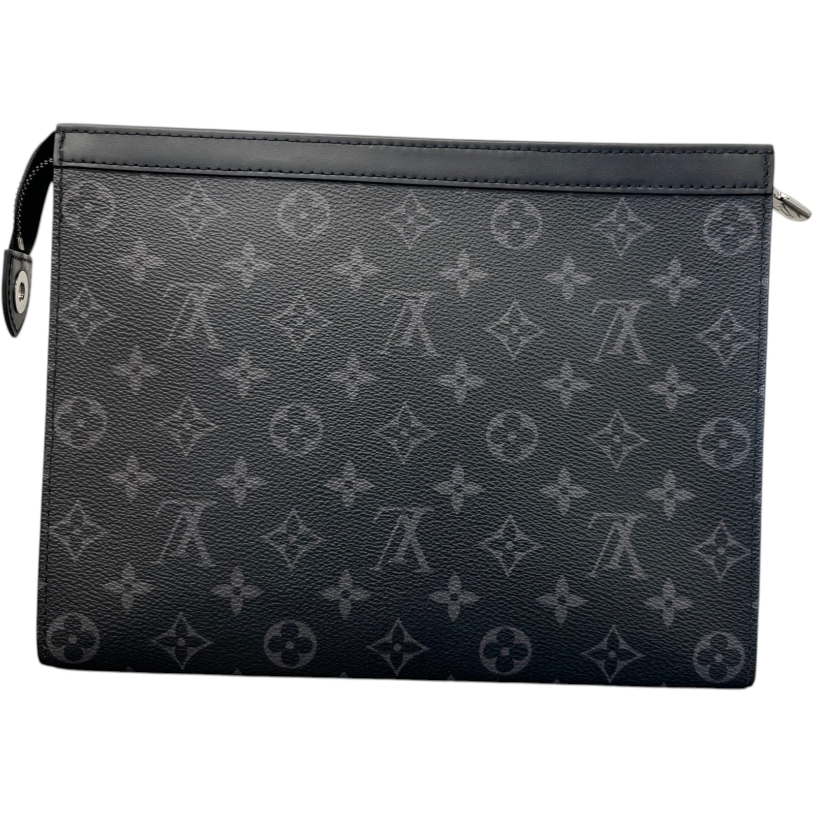 Men's Monogram Eclipse Pochette Voyage Mm Clutch Black - Photo 2