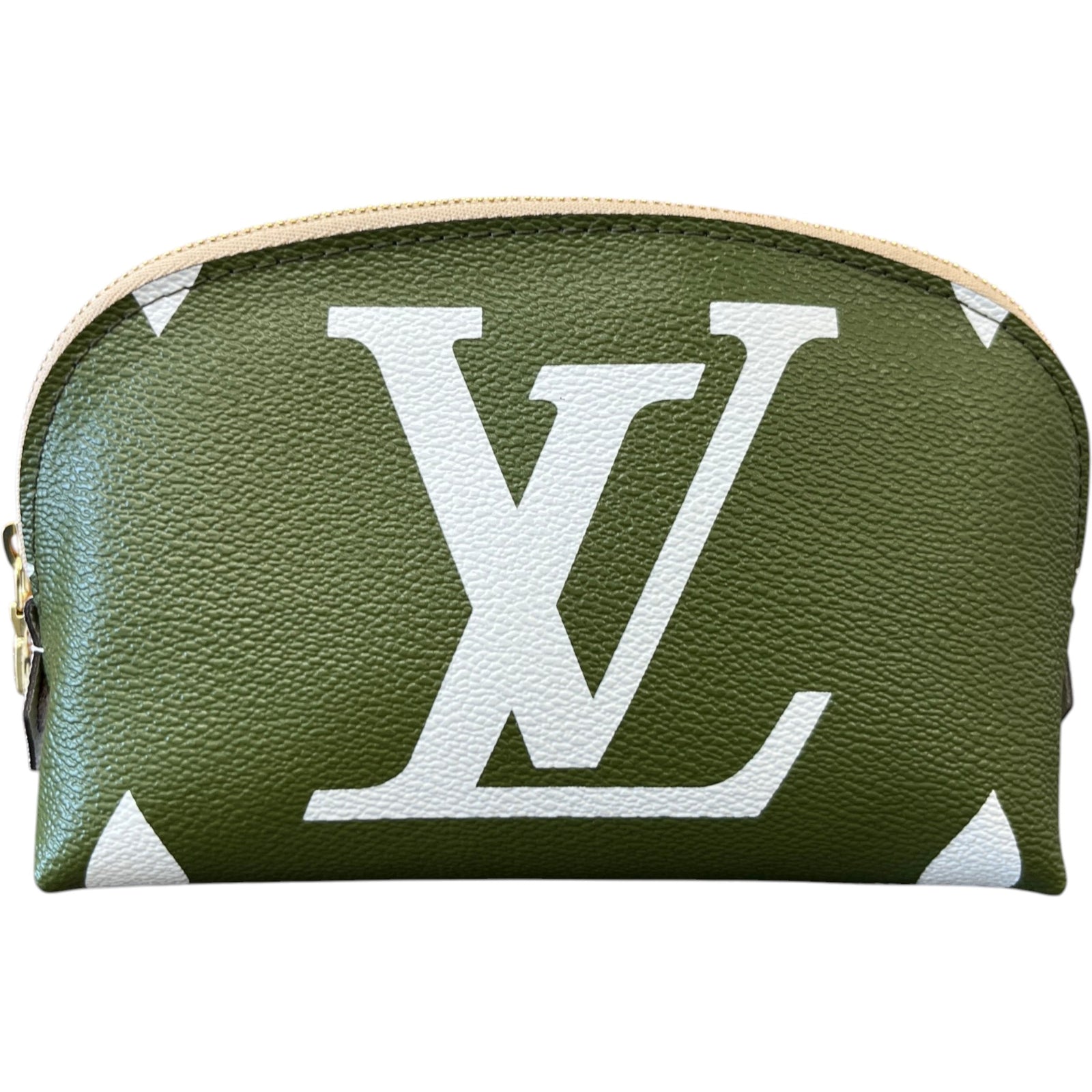 Women's Pochette Cosmétique Pm Pouch Khaki - Photo 1