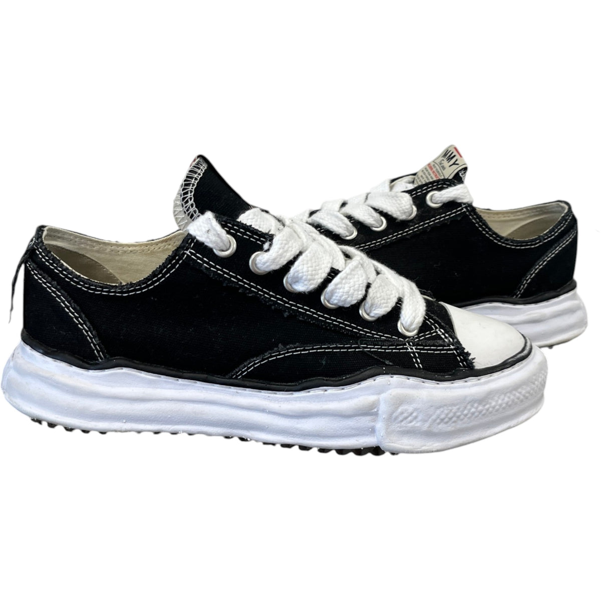 Men's Peterson Low Trainers Black Size UK 7 / EU 41 - Photo 3