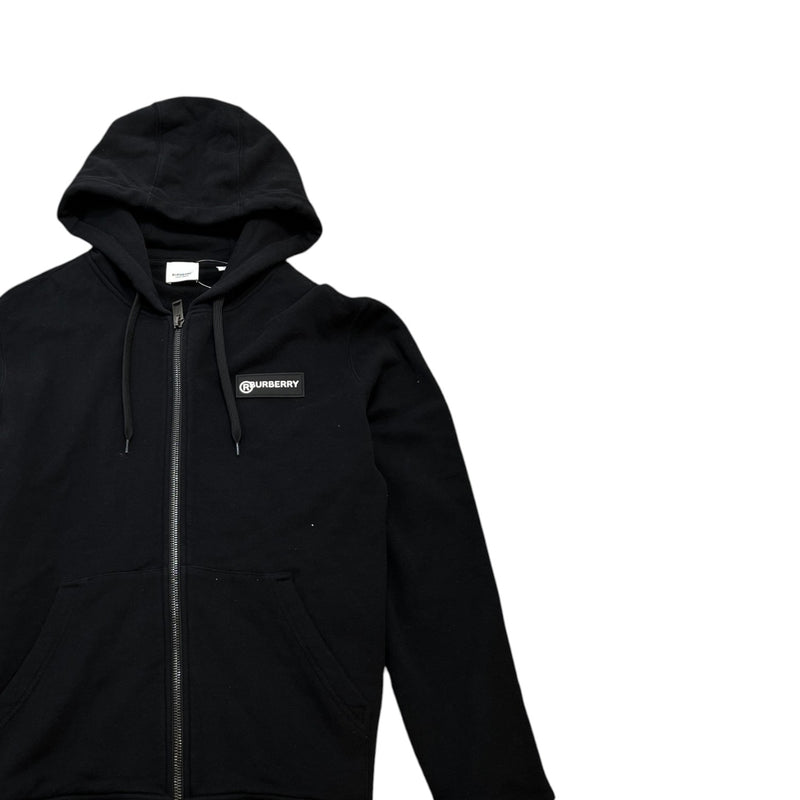 Men's Nova Check Logo Hoodie Black Size L