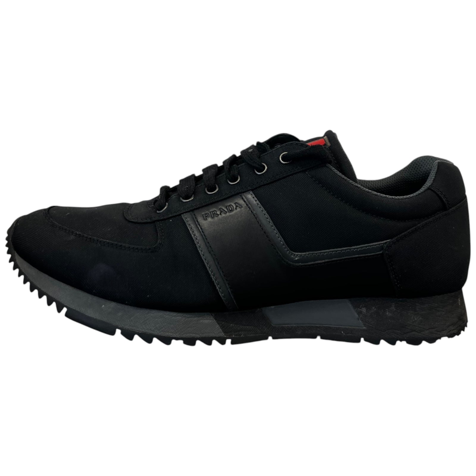 Men's Linea Rossa Low Trainers Black Size EU 42 / UK 8 - Photo 5