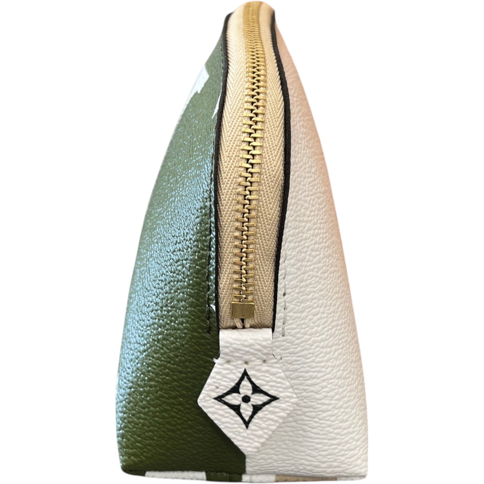 Women's Pochette Cosmétique Pm Pouch Khaki - Photo 5