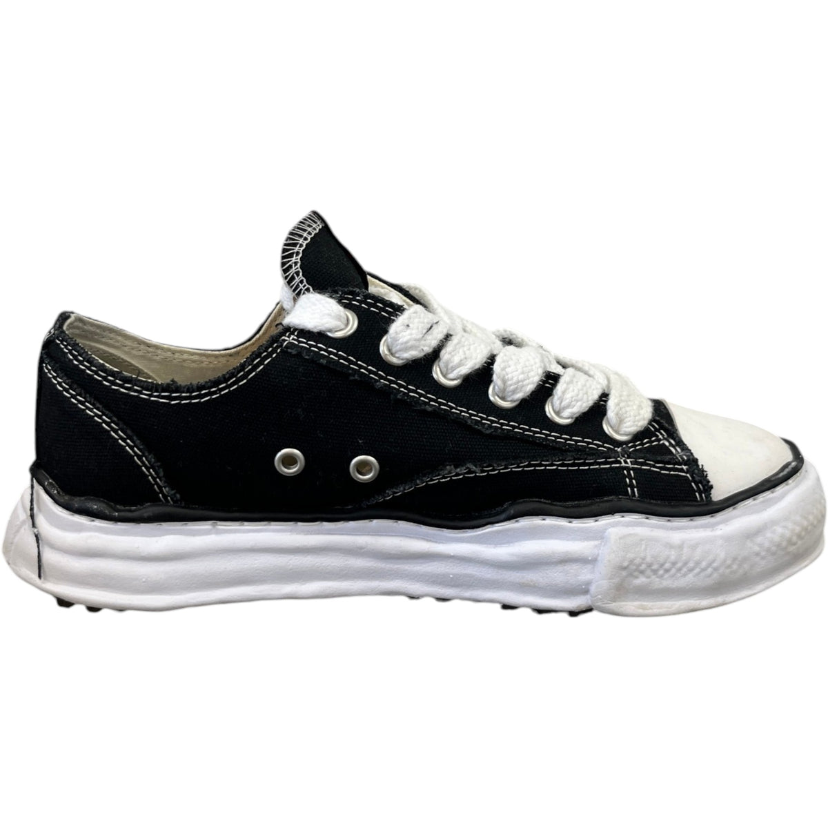 Men's Peterson Low Trainers Black Size UK 7 / EU 41 - Photo 4