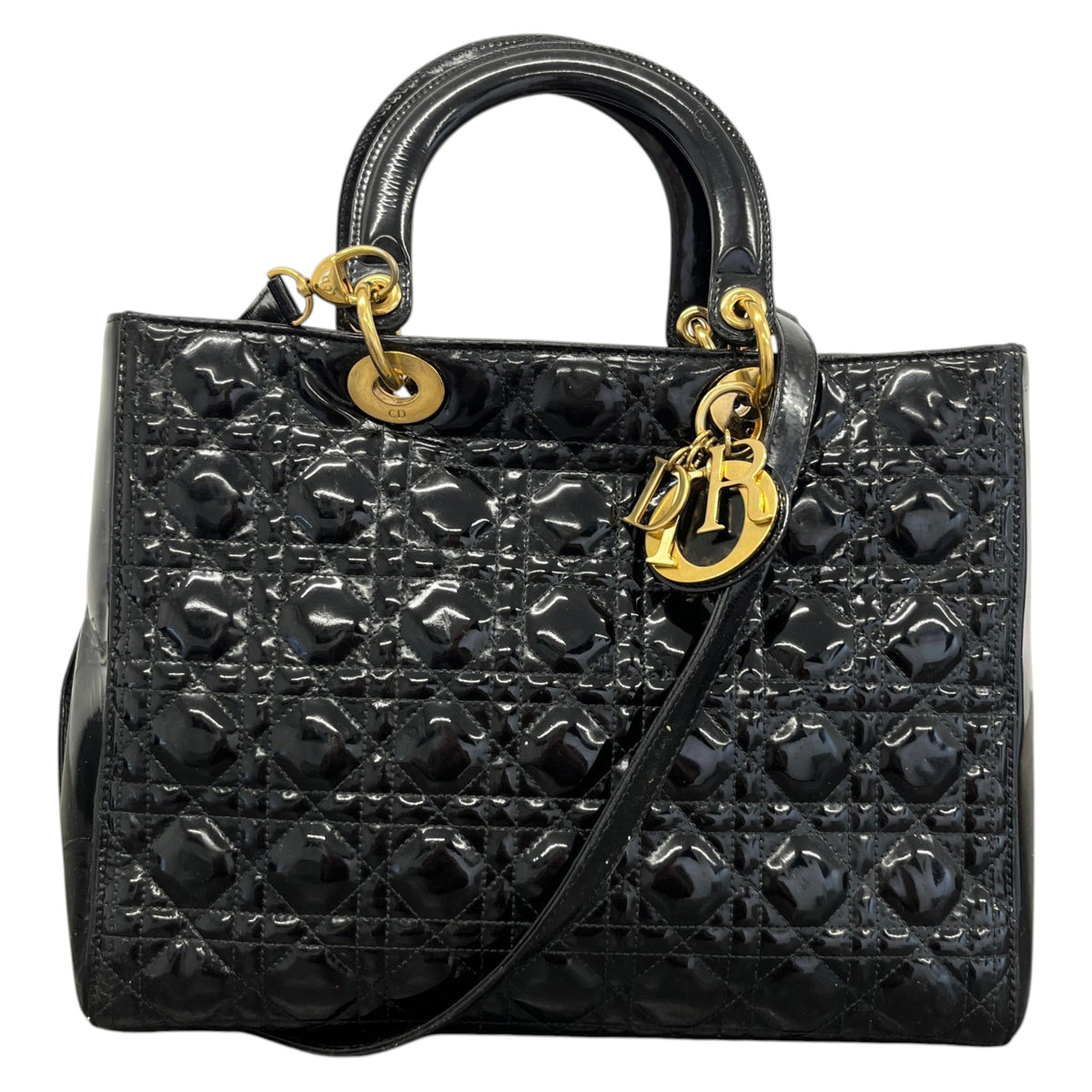 Women's Lady Dior Handbag Black - Photo 1
