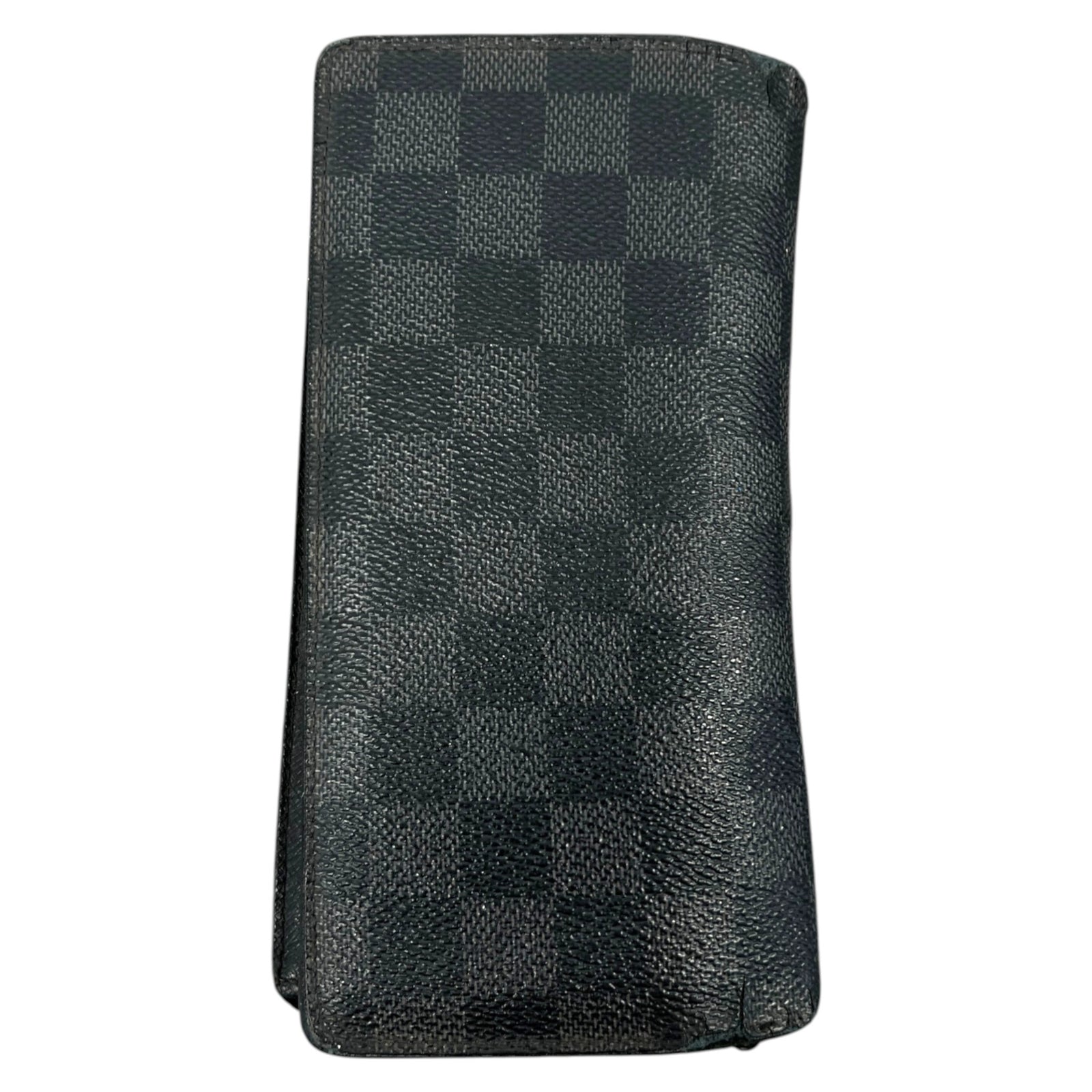 Men's Damier Graphite Brazza Wallet Black - Photo 2