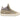 Women's Velvet Double Zip High Trainers Beige Size EU 40 / UK 7